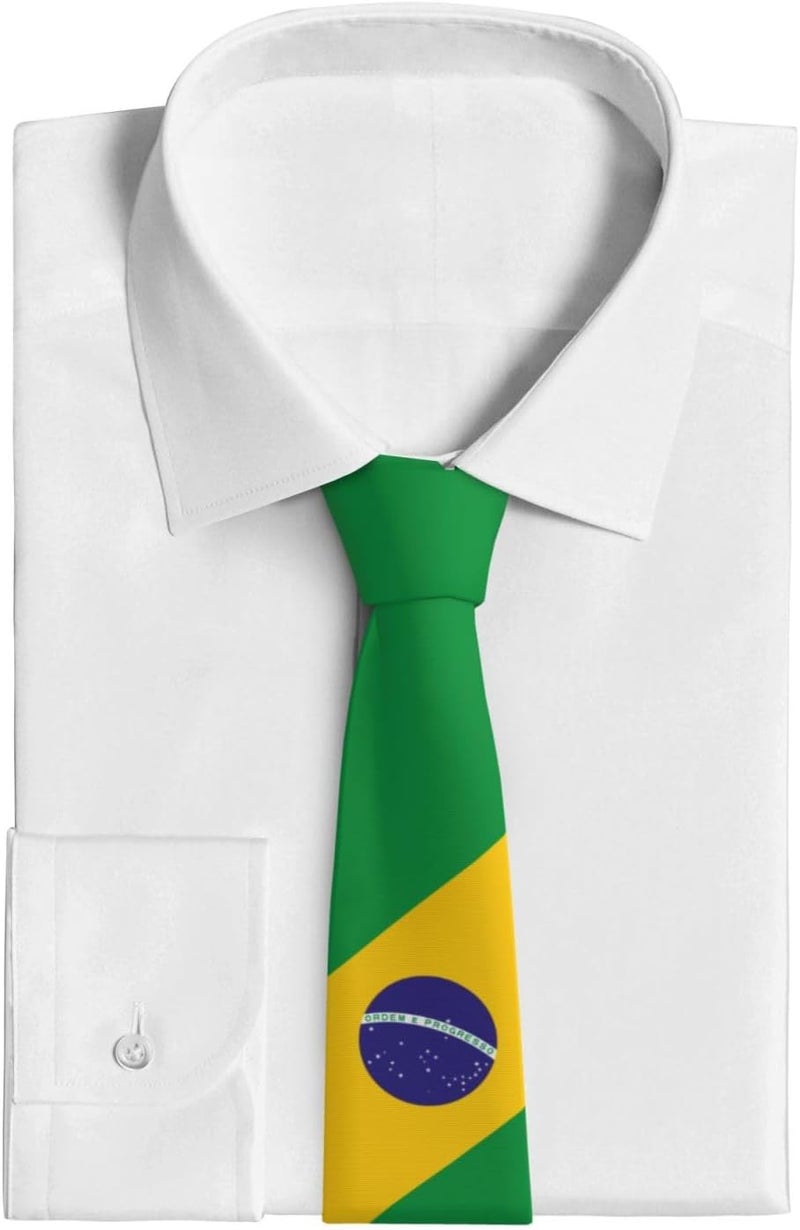 AKMCBSH National Flags Tie Comfortable Soft Novelty Necktie Unisex for Weddings Party Birthday Gift - Image 5
